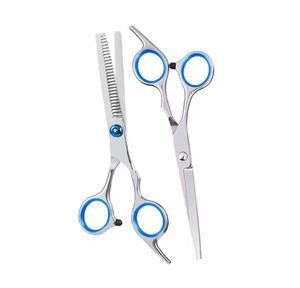 Tijeras Profesionales para Cejas de Acero Inoxidable, Punta Curva, Hoja Recta Afilada, Mango de Cerámica, para Diestros, Cuidado Personal y Maquillaje - Product Image 5