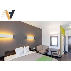 ชุดห้องนอนโรงแรมทันสมัยที่ได้รับการออกแบบมาอย่างดีผ้าลินินสำหรับโรงแรมห้องพักวิลล่า6ห้องทำจากไม้เมทัลคิงส์/ ควีนเวียดนามทำจากโรงงาน - Product Image 2