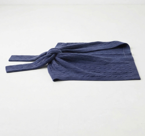 Pull-over col roulé décontracté pour femme, poncho en tricot, châle d'hiver - Product Image 6