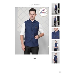 Men Winter <b>Wool</b>/Polyester Waistcoat Formal Outfit for Wedding & Office Party Wear Stylish Comfortable Fit Modern Style - Product Image 1