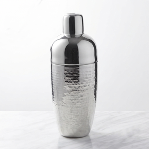 เชคเกอร์ค็อกเทลสีเงินลายตอกแบบ Hammered Theme พร้อมผิวสัมผัสเงางามหรูหรา อุปกรณ์บาร์สุดหรูที่ออกแบบมาเพื่อการผสมที่ยอดเยี่ยม - Product Image 5
