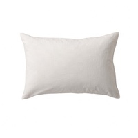 Almohada de Viaje Tejida Suave y Cómoda, Ligera, Inflable, Ecológica, 100% Algodón, para Dormir Profundamente, para Campamento al Aire Libre