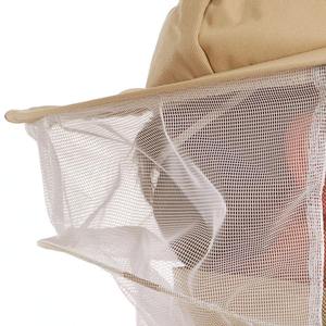 Combinaison intégrale kaki avec voile intégré, manches réfléchissantes en polyester, tenue d'apiculture de protection de niveau D, vêtement de sécurité - Product Image 2