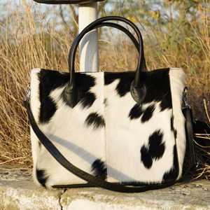 Sac fourre-tout unisexe vintage en cuir véritable avec fermeture éclair, grande capacité, pour les voyages et l'usage quotidien LTB-0475 - Product Image 1