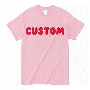 Camiseta Personalizada con Estampado Puff y Diseño 3D en Relieve, Camiseta de Equipo Personalizada, Camiseta Moderna con Estampado Puff para Eventos Escolares y Universitarios para Chicas - Product Image 1