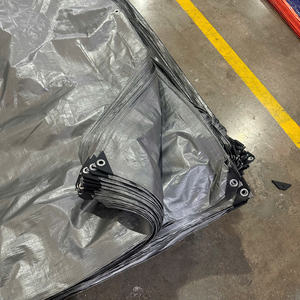 HEAVY DUTY Waterproof Tarpaulin <b>Silver</b> Color High Durability Large Capacity Size Options Color Options Protective Sheet Roll - Product Image 6