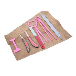 Kit de Recorte de Pezuñas de Grado Industrial con Cortador de Pezuñas, Detector de Dolor en Pezuñas, Cuchilla Curva para Pezuñas, Lima y Cuchilla de Afilado - Product Image 1