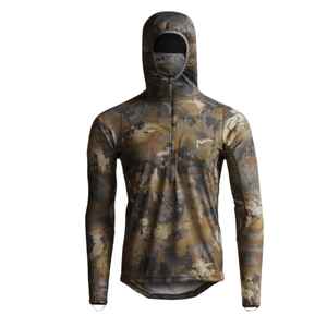 Sweat à capuche léger pour homme, respirant, à manches longues, avec logo personnalisé, service OEM, nouvelle collection, UPF 50, pour la chasse et la pêche - Product Image 1