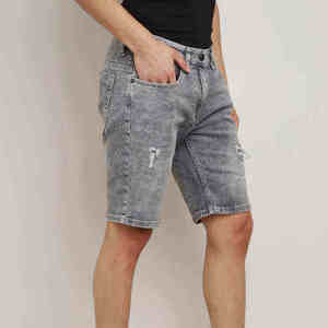 Nuevos Pantalones Cortos de Mezclilla Clásicos y Modernos para Hombre, Estilo Urbano, Corte Ajustado, Secado Rápido, para Verano - Product Image 6