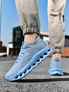 Zapatos Deportivos Casuales de Malla Transpirable para Hombre, Diseño Antideslizante con Amortiguación de Impactos, Ligeros, para Entrenamiento Diario, Correr al Aire Libre y Ocio - Product Image 4