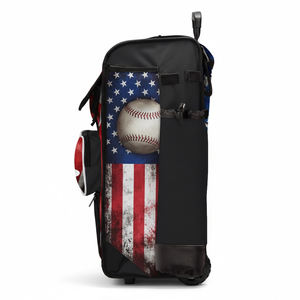 Bolsas de Béisbol Personalizadas para Equipos Deportivos, Mochilas de Softbol, Bolsas para Bates para Jóvenes y Adultos con Impresión por Sublimación Personalizada - Product Image 4