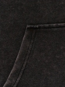 Sudadera con Capucha Vintage Personalizable para Hombre, 100% Algodón, Corte Regular, Forro Polar de Alta Calidad, Transpirable, Ecológica, Resistente al Viento, Talla Grande - Product Image 3