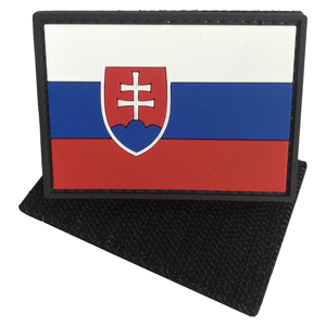 Parche de silicona 3D con bandera, rectangular, con gancho y bucle, insignia de PVC suave personalizada, listo para enviar, parches de goma suave al por mayor, etiqueta de PVC - Product Image 5