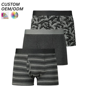 กางเกงในชายแบบ Thong ผ้าฝ้ายยืดหยุ่น ระบายอากาศดี เซ็กซี่ กระชับรูปร่าง รับผลิตตามแบบ พร้อมบริการ OEM ODM สำหรับการผลิตแบรนด์ - Product Image 1