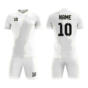 Uniforme Deportivo de Fútbol de Primera Calidad a Precio de Mayoreo, Conjunto de Camiseta y Pantalones Cortos con Nombres y Números de Equipo - Product Image 5