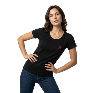 Solid Trader Eco Friendly Lightweight Breathable Gentle On Skin Vibrant Shade Summer Holiday Casual Wear Women Tee <b>Shirt</b> - Product Image 1