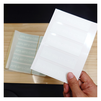 Impression inverse imperméable pour le verre ou le plastique