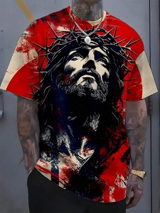 T-shirts pour hommes, nouvelle conception OEM, mode streetwear d'été, 100% coton, vêtements décontractés pour hommes, manches courtes, col rond - Product Image 5