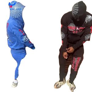 Conjunto de Sudadera con Capucha y Pantalones Deportivos Personalizados con Logotipo, Estilo Francés, de Felpa Gruesa, Algodón, Talla Grande y Unisex - Product Image 3