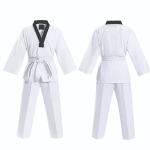 <b>Blue</b> Karate Gi Uniform 100% Cotton Durable Regular Fit Adult Unisex Martial Arts Wear Kit In-Stock - Product Image 1