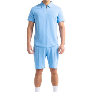Nouvelle Collection 2026 : Ensemble Polo et Short 100% Coton Biologique pour Homme – Idéal pour la Gym, la Course ou le Confort Quotidien - Product Image 5