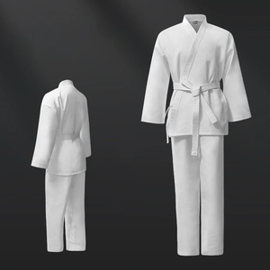 Uniformes de karate hechos a medida, ropa de artes marciales, trajes de karate, ideales para niñas - Product Image 5