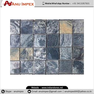 Baldosas de Pizarra Pulida Gris Plateado Natural para un Diseño Elegante de Pisos Interiores y Paredes Exteriores - Product Image 6