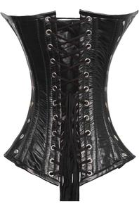 คอร์เซ็ตของผู้หญิงวินเทจชุดกระชับสัดส่วนเซ็กซี่แบบโอเวอร์บัสท์คอร์เซ็ทหนังระบายอากาศทันสมัยสำหรับขนาดใหญ่พิเศษ - Product Image 4