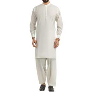 Nuevo Estilo de Ropa de Verano de Poliéster, Estilo Formal Tradicional, Precio Económico, Venta Directa de Fábrica, Shalwar Kameez para Hombre, Secado Rápido, Transpirable - Product Image 1
