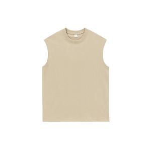 Débardeurs sans manches 100 % coton pour hommes, poids lourd, nouvelle collection été 2024, style hip-hop, gilet de sport pour hommes, LOGO personnalisé - Product Image 2