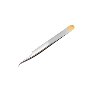 Pinzas de Extracción Quirúrgicas XELTECH FUE con Punta Curva de 0.9 mm, Pinzas de Injerto para Trasplante Capilar XS-ATF-01, Acero Inoxidable, Certificación CE - Product Image 1