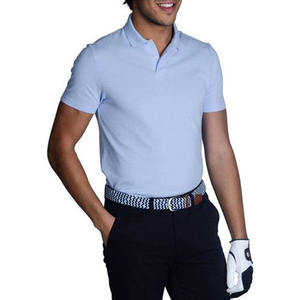 Camisetas de Golf Personalizadas de Alta Calidad, 100% Poliéster, Tejido Transpirable de Secado Rápido, Manga Corta, Ropa Casual, Sublimadas al por Mayor - Product Image 3