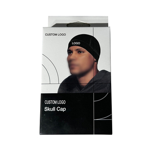Casquette de cyclisme unisexe personnalisée avec broderie 3D et impression numérique, motif crâne, pour l'hiver - Product Image 2