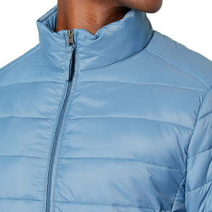 Veste d'hiver personnalisée de haute qualité pour hommes, avec logo brodé, vente en gros, veste matelassée pour le sport - Product Image 4