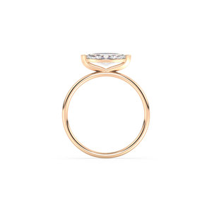 แหวน REYES รุ่นใหม่ล่าสุด เงินแท้ 925 ชุบทองคำขาว 14K ประดับเพชรโมอิสซาไนต์ทรงมาร์คีส์ 1 กะรัต แบบเดี่ยว - Product Image 5