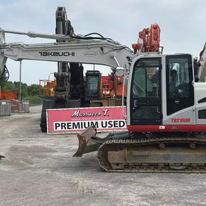 Excavatrice sur chenilles d'occasion professionnelle de 3 tonnes avec commandes hydrauliques de précision et cabine de sécurité entièrement fermée pour la construction - Product Image 1