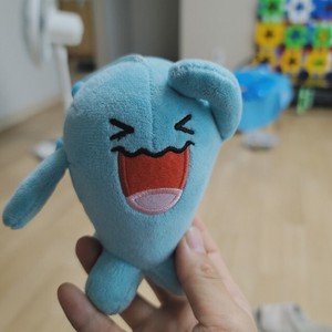 Porte-clés en peluche Wobbuffet 5 de 12 cm pour sac à dos ou sac - Product Image 3