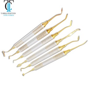 Kit de Instrumentos Dentales de Acero Inoxidable para Restauración, Herramientas de Relleno Autoclavables con Certificación CE - Product Image 3