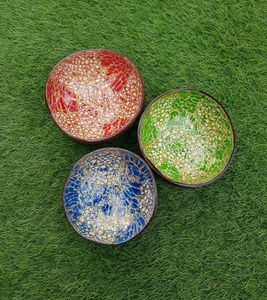 Cuenco de coco ecológico auténticos cuencos de coco de Vietnam hogar y cocina tamaño personalizado organizador de cocina de alta calidad al por mayor - Product Image 2