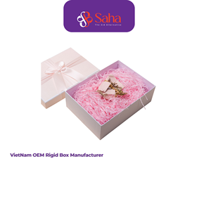 Cajas de Regalo Rígidas de Papel con Laminación Mate, Reciclables, Biodegradables, Personalizables OEM, con Estampado en Relieve, Recubrimiento UV y Detalles en Dorado - Product Image 3