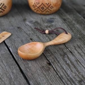 Natural Colour Wooden <b>Serving</b> <b>Spoon</b> Kitchen Utensils Set Teak Wooden <b>Spoons</b> for Non-stick Pan for Cooking Kitchenware - Product Image 3
