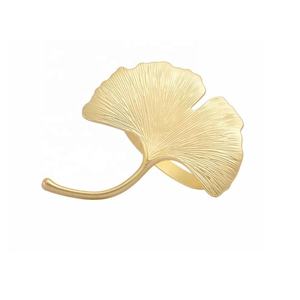 Servilletero de hoja redonda de Metal para decoración de mesa, cena, boda, fiesta o decoración del hogar, regalo de inauguración - Product Image 3