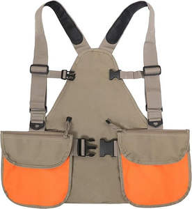Gilet de fauconnerie de qualité en toile de coton pour l'entraînement et la manipulation des animaux, gilet de chasse en terrain ouvert, vêtement léger pour dresseur de chiens, gilet porte-dummy pour manipulateur - Product Image 1