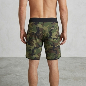 Short de bain sublimé pour homme, short de sport et de course, short uni pour la plage et le surf - Product Image 5