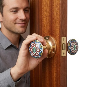 Modern Style <b>Ceramic</b> Door <b>Knob</b> and Round Cabinet Handle Eco-Friendly Multi-Function Durable Home Bar Furniture Decor - Product Image 5