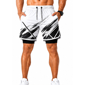 Custom Casual Eco-Friendly Mens Surf <b>Swimming</b> <b>Shorts</b> Waterproof <b>Zip</b> <b>Pockets</b> Quick Dry Breathable Windproof Spandex/Polyester - Product Image 1