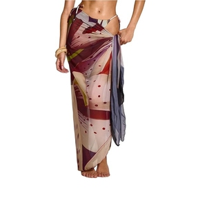 Paréo long pour femme, cache-maillot de bain, jupe de plage, paréo de plage - Product Image 1