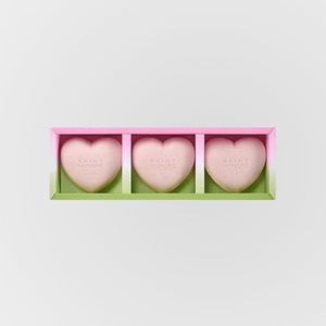 bath <b>soap</b> wholesale VINGT NEUF ST HONORE Korean K-Beauty Lovely Heart <b>Soap</b> 90g 3 Pieces 1 Set Made in Korea - Product Image 4