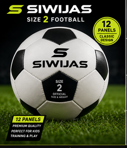 Balón de Fútbol Tamaño 2, 12 Paneles, TPU, Ligero, para Entrenamiento, para Niños, Juego en Interiores y Exteriores - Product Image 1