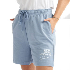 Shorts décontractés personnalisés DTG pour femmes en polyester et coton avec cordon de serrage, imprimé graphique personnalisé, coupe décontractée, vêtements décontractés - Product Image 1